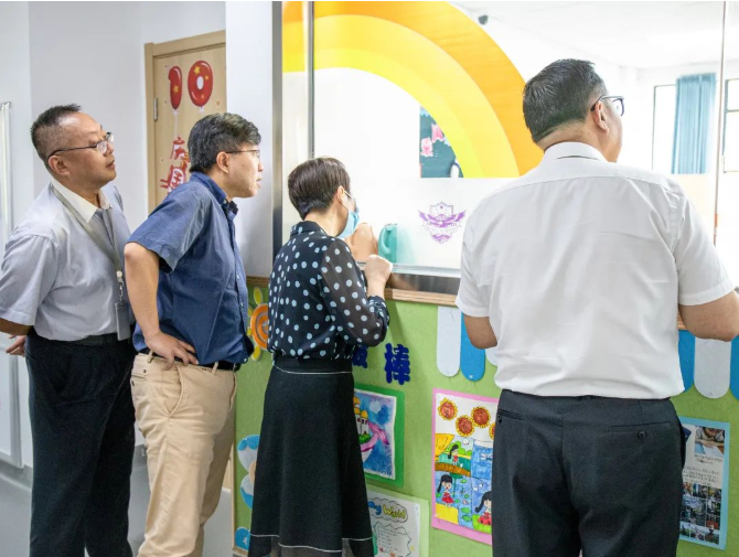 南昌市教育局局长黄琰赴启华学校调研开学情况