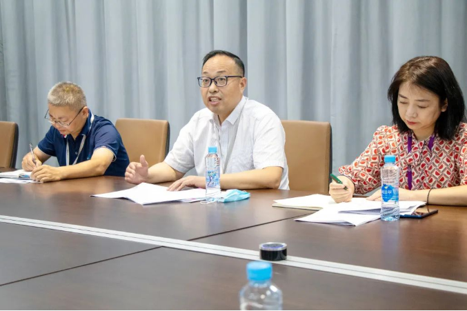 市教育局第八责任区督导组莅临南昌启华双语学校开展督查指导工作