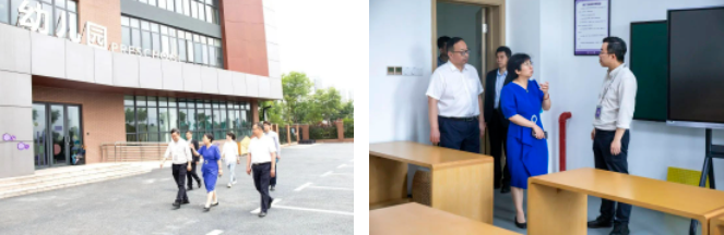 《中国教育报》编审、家庭教育周刊主编刘华蓉教授莅临南昌启华双语学校参观交流