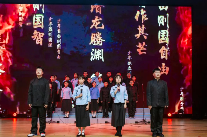 启志培德耀中华丨南昌启华双语学校初中部元旦迎新晚会