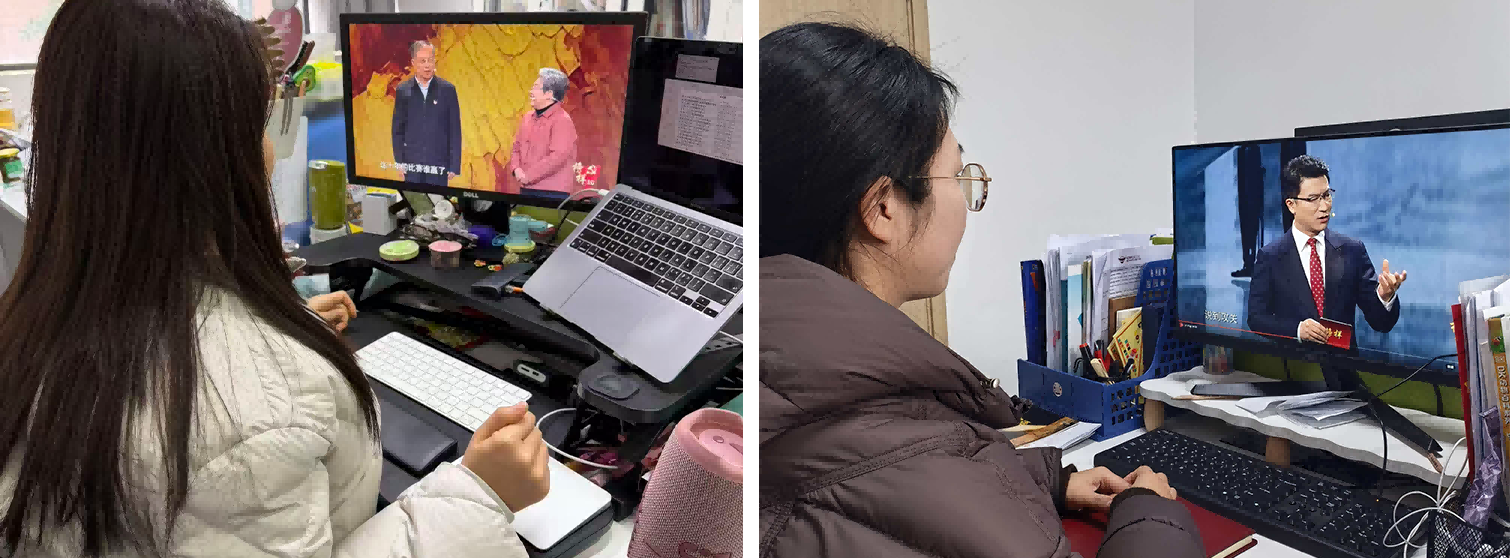 榜样如炬 引领前行——南昌启华双语学校组织全体党员、教师观看《榜样10》专题节目